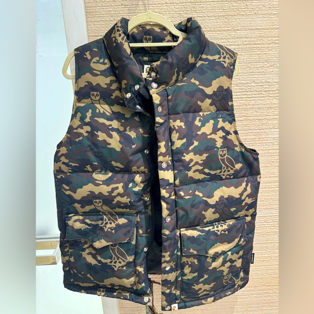 OVO X BAPE WINTER VEST